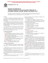 UNGÜLTIG ASTM C871-08 1.3.2008 Ansicht