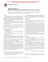 UNGÜLTIG ASTM C903-98 10.11.1998 Ansicht