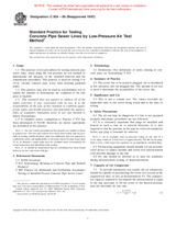 UNGÜLTIG ASTM C924-89(1997) 10.3.1997 Ansicht