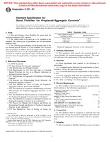 UNGÜLTIG ASTM C937-97 10.8.1997 Ansicht