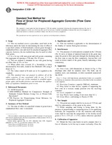 UNGÜLTIG ASTM C939-97 10.7.1997 Ansicht