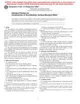 UNGÜLTIG ASTM C946-91(1996)e1 15.9.1991 Ansicht