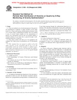 UNGÜLTIG ASTM C958-92(2000) 1.1.2000 Ansicht