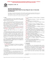 UNGÜLTIG ASTM C989-05 1.1.2005 Ansicht