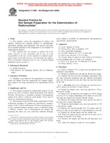 UNGÜLTIG ASTM C999-90(2000) 10.5.2000 Ansicht