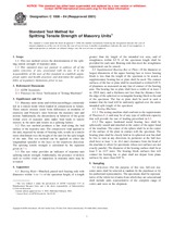 UNGÜLTIG ASTM C1006-84(2001) 1.1.2001 Ansicht