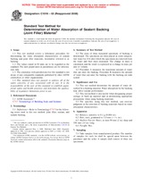 UNGÜLTIG ASTM C1016-02(2008) 1.5.2008 Ansicht