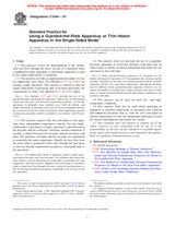 UNGÜLTIG ASTM C1044-07 1.9.2007 Ansicht