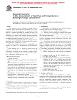 UNGÜLTIG ASTM C1046-95(2001) 1.1.2001 Ansicht