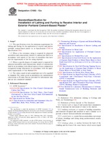 UNGÜLTIG ASTM C1063-12a 15.4.2012 Ansicht