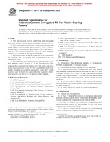 UNGÜLTIG ASTM C1081-98(2003) 10.9.1998 Ansicht