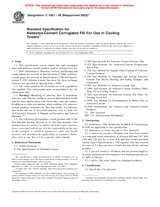 UNGÜLTIG ASTM C1081-98(2003)e1 10.9.1998 Ansicht