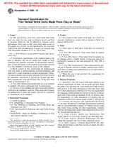 UNGÜLTIG ASTM C1088-01 10.9.2001 Ansicht
