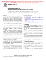 UNGÜLTIG ASTM C1088-11 1.7.2011 Ansicht