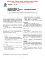 UNGÜLTIG ASTM C1090-01 10.6.2001 Ansicht