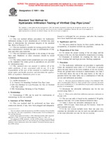UNGÜLTIG ASTM C1091-03a 1.10.2003 Ansicht