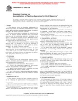 UNGÜLTIG ASTM C1093-06 15.1.2006 Ansicht