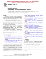 UNGÜLTIG ASTM C1093-12 1.7.2012 Ansicht