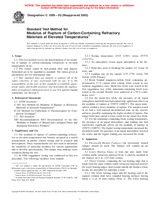 UNGÜLTIG ASTM C1099-92(2002) 15.8.1992 Ansicht