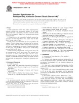 UNGÜLTIG ASTM C1107-02 10.1.2002 Ansicht