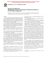 UNGÜLTIG ASTM C1114-00(2006) 1.3.2006 Ansicht