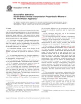 UNGÜLTIG ASTM C1114-06 1.11.2006 Ansicht