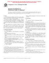 UNGÜLTIG ASTM C1125-89(2004) 1.6.2004 Ansicht