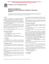 UNGÜLTIG ASTM C1135-00(2005) 1.9.2005 Ansicht