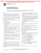 UNGÜLTIG ASTM C1141-06 1.6.2006 Ansicht