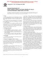 UNGÜLTIG ASTM C1159-98(2003) 1.10.2003 Ansicht