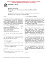 UNGÜLTIG ASTM C1168-01 10.1.2001 Ansicht