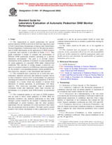 UNGÜLTIG ASTM C1169-97(2003) 10.6.1997 Ansicht