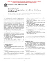 UNGÜLTIG ASTM C1176-92(1998) 1.1.1998 Ansicht