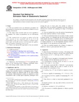 UNGÜLTIG ASTM C1183-04(2008) 1.5.2008 Ansicht