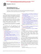 UNGÜLTIG ASTM C1184-05 1.9.2005 Ansicht