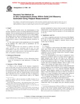 UNGÜLTIG ASTM C1196-04 1.1.2004 Ansicht