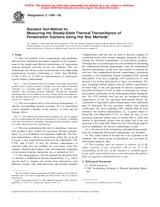 UNGÜLTIG ASTM C1199-00 10.7.2000 Ansicht