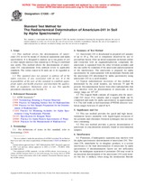 UNGÜLTIG ASTM C1205-07 1.6.2007 Ansicht
