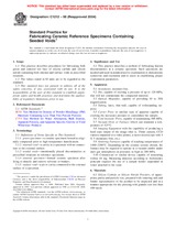 UNGÜLTIG ASTM C1212-98(2004) 1.5.2004 Ansicht