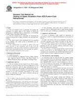 UNGÜLTIG ASTM C1223-92(2003) 1.11.2003 Ansicht