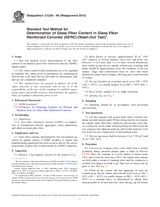 UNGÜLTIG ASTM C1229-94(2015) 1.5.2015 Ansicht
