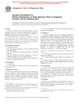 UNGÜLTIG ASTM C1243-93(1999) 10.10.1999 Ansicht