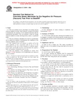 UNGÜLTIG ASTM C1244-05a 1.10.2005 Ansicht