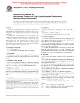 UNGÜLTIG ASTM C1250-93(2005) 1.1.2005 Ansicht