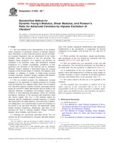 UNGÜLTIG ASTM C1259-08e1 1.1.2008 Ansicht