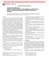 UNGÜLTIG ASTM C1259-98 10.4.2001 Ansicht