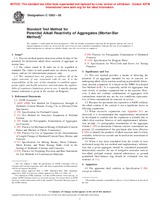 UNGÜLTIG ASTM C1260-05 1.5.2005 Ansicht