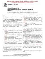 UNGÜLTIG ASTM C1260-05a 15.12.2005 Ansicht