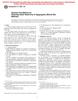 UNGÜLTIG ASTM C1260-94 10.8.2001 Ansicht