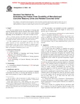 UNGÜLTIG ASTM C1262-05 1.2.2005 Ansicht